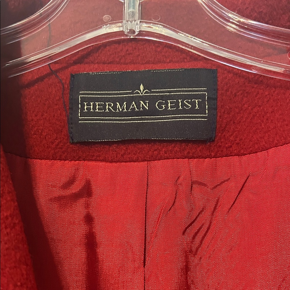 Herman Guist Vgt blazer. Wool/wool blend no tags. Pit to pit is 20 inches. - Picture 2 of 5